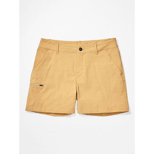 Marmot Raina 5 Pants - Womens Shorts Yellow CA4978512 Canada